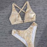 Antoanela – Bikini cu cataramă metalică