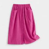 Talia | Retro Midi Skirt