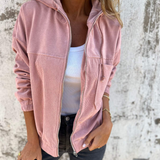 Bella | Kordist su gobtuvu ir užtrauktuku" 

Revised Title: "Bella | Kordist Hoodie with Zipper