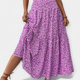 Valentina | Flower Print Skirt