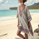 Olivia – Rochie Caftan bord de mer