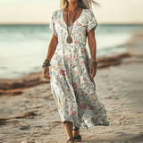 Elisabeta – Rochie vaporoasă batik