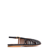 Carminho 10 Black Polished Goat Suede Shoes