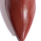 Sweeney 40 Stiletto Silk Calfskin in Terracotta