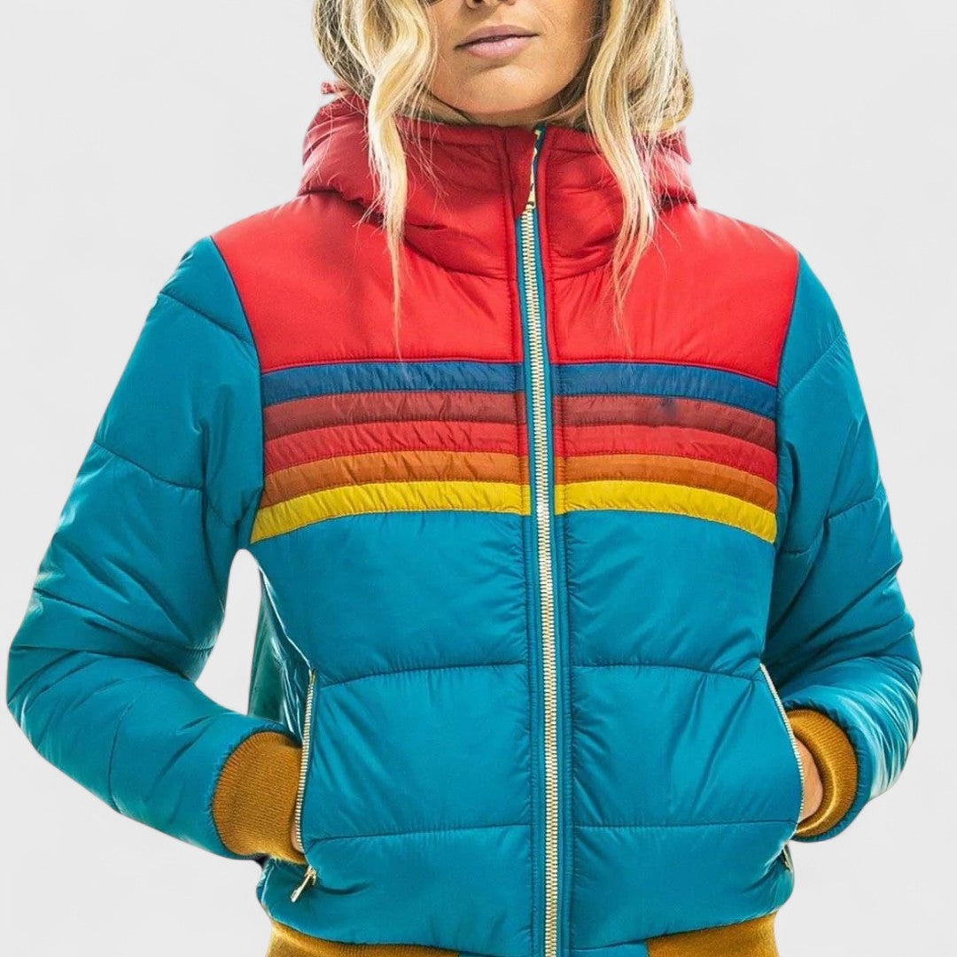 Clara | Pūkinė Striukė" can be rewritten as "Clara | Down Jacket" or "Clara | Padded Jacket." If you prefer to keep the original language but make it more appealing, you could say "Clara | Elegant Pūkinė Striukė.