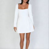 Iulia – Rochie mini cu perle aplicate și strălucire