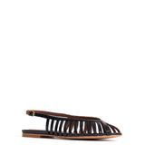 Carminho 10 Black Polished Goat Suede Shoes