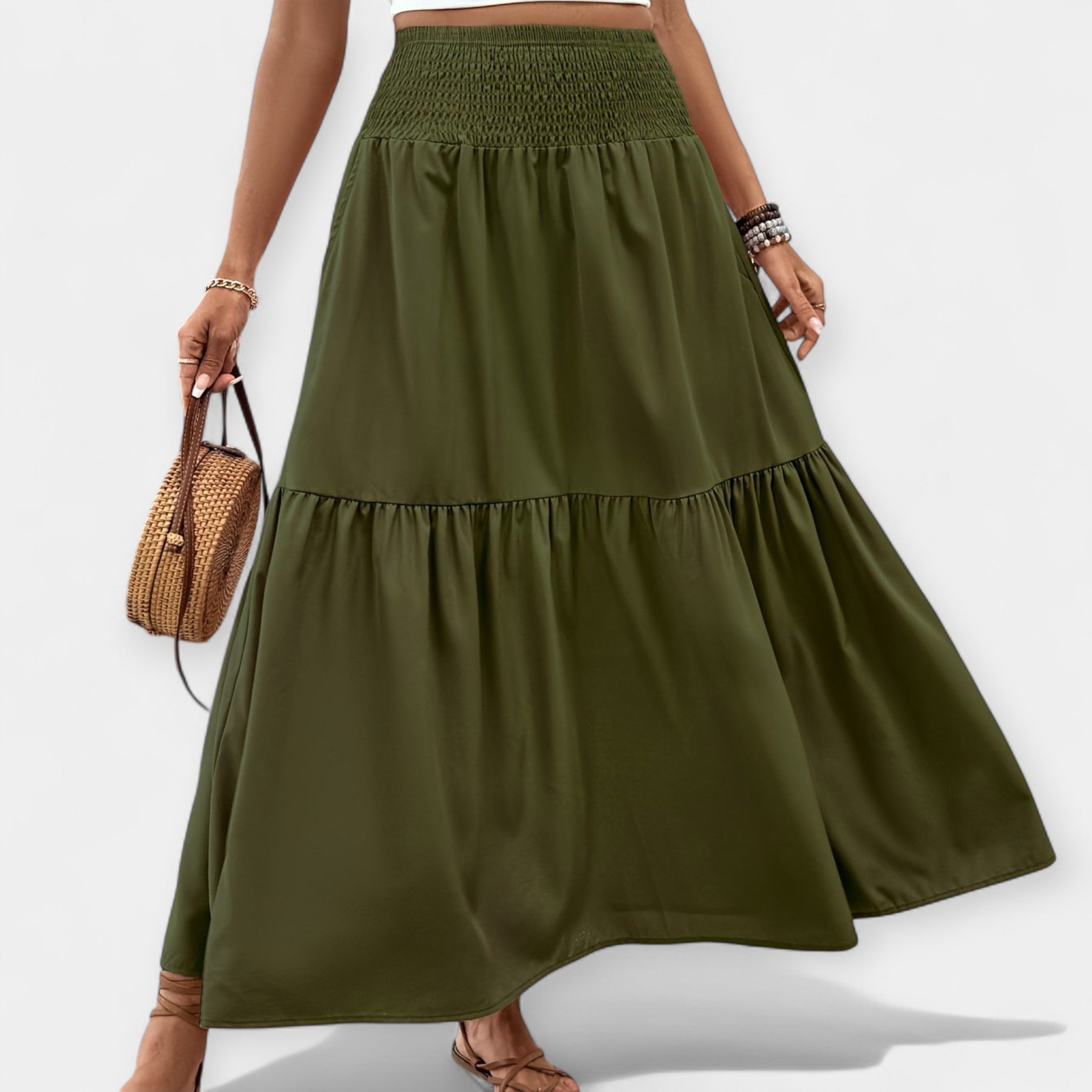 Valentina | Flower Print Skirt