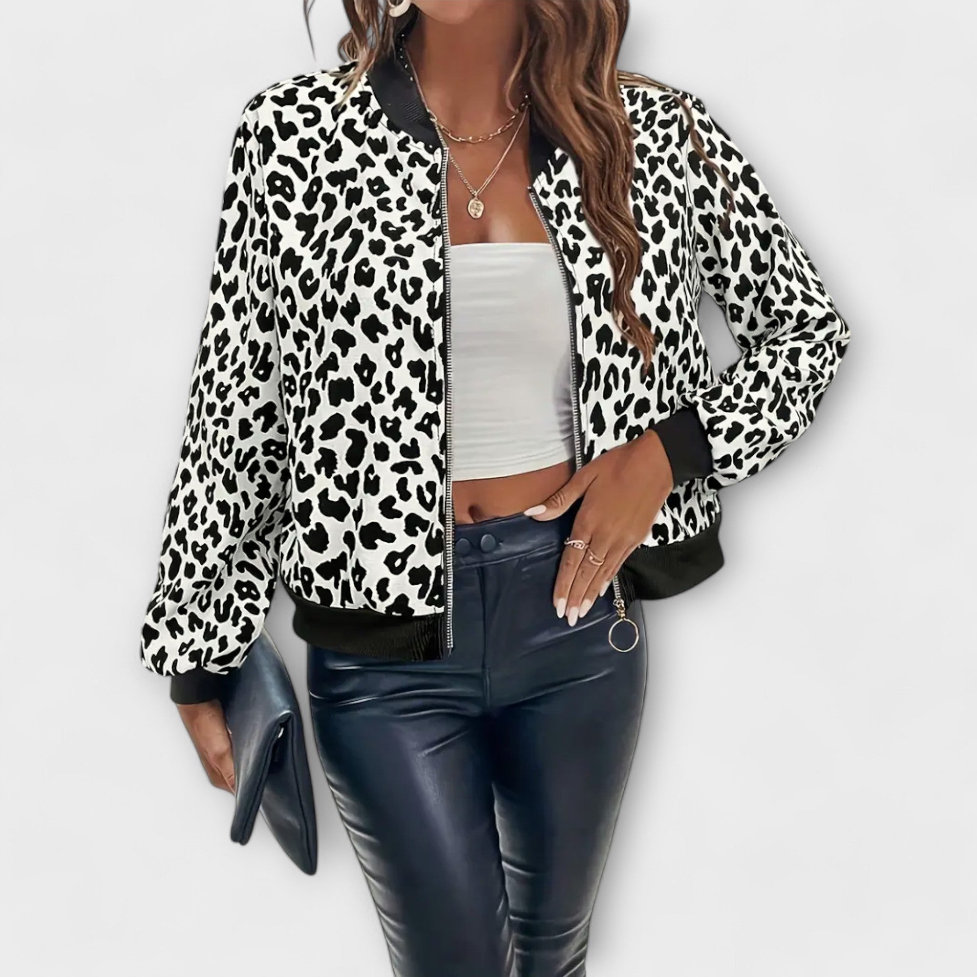 Raquel | Stilinga Leopardinė Striukė