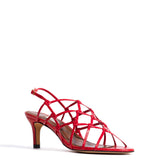 Conie 55 Rankomis Nupintas Odinis Ruby Raudonas