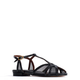 Therese 20 Sparkling Sheepskin & Mesh Black