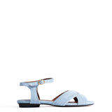 Niabi 10 Veršiuko Suede Porcelain in Blue