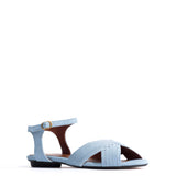 Niabi 10 Veršiuko Suede Porcelain in Blue