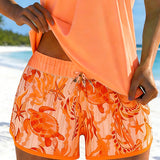 Bianca – Tankini elegant cu imprimeu ocean