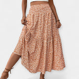 Valentina | Flower Print Skirt