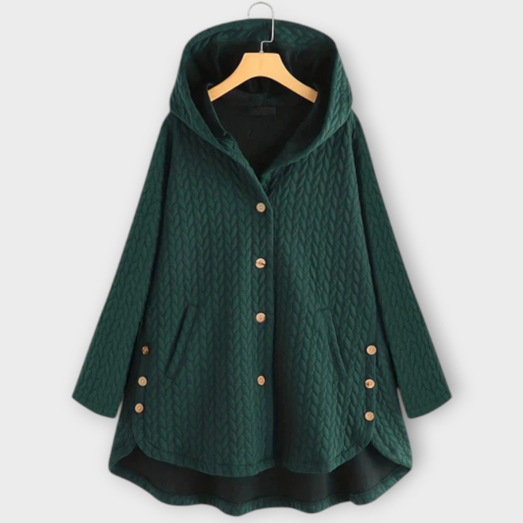 Leslie | Soe Striukė su Sagomis" can be rewritten as "Leslie | Soe Jacket with Buttons.