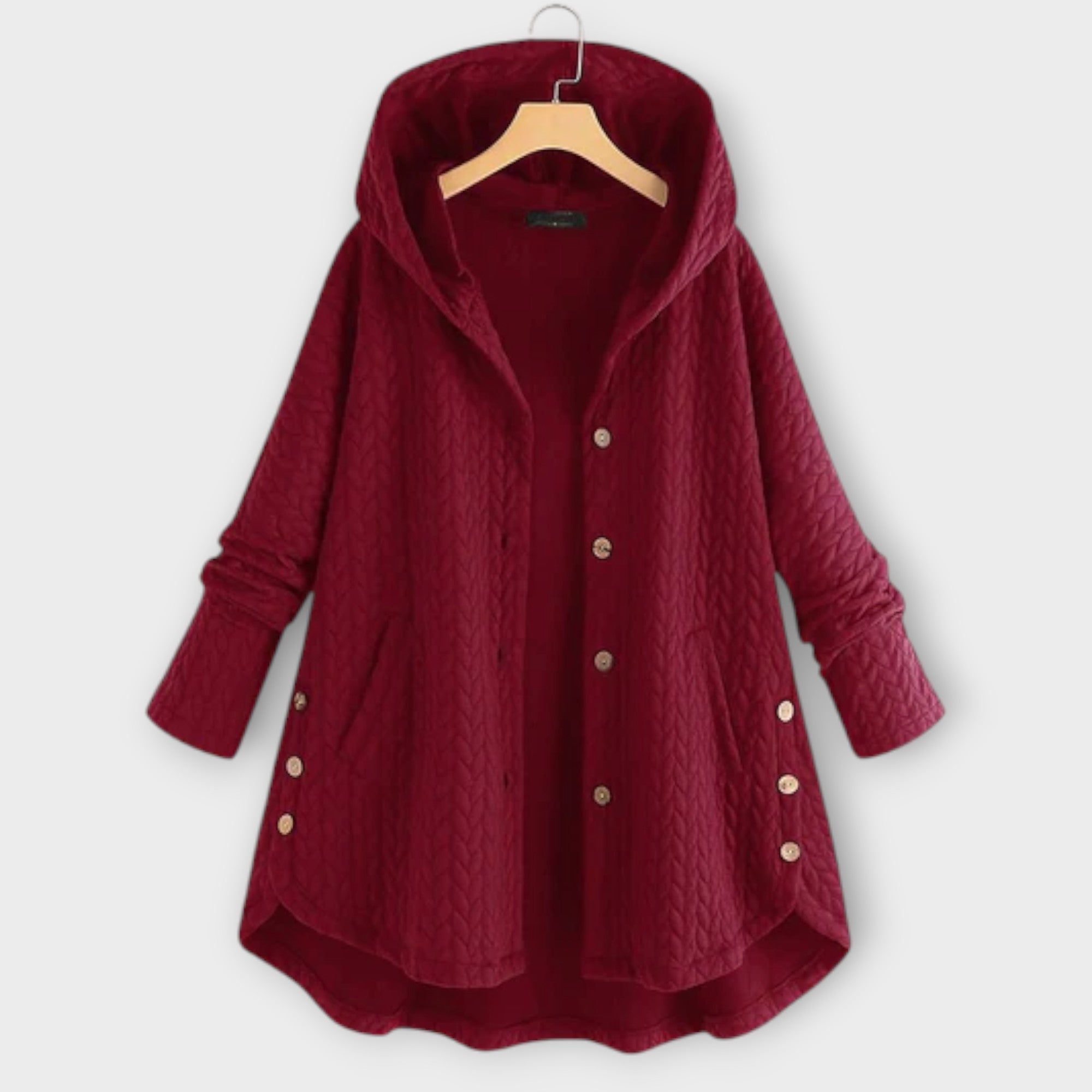 Leslie | Soe Striukė su Sagomis" can be rewritten as "Leslie | Soe Jacket with Buttons.
