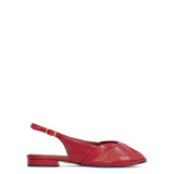 Magda 20 Silk Sheep Slippers in Garnet