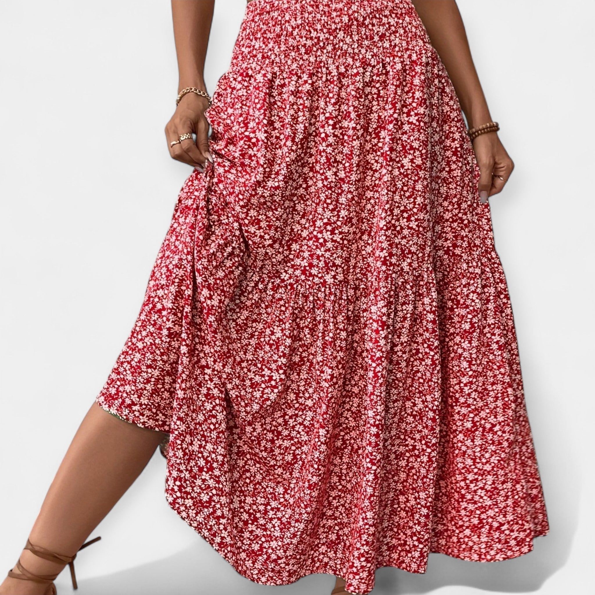 Valentina | Flower Print Skirt