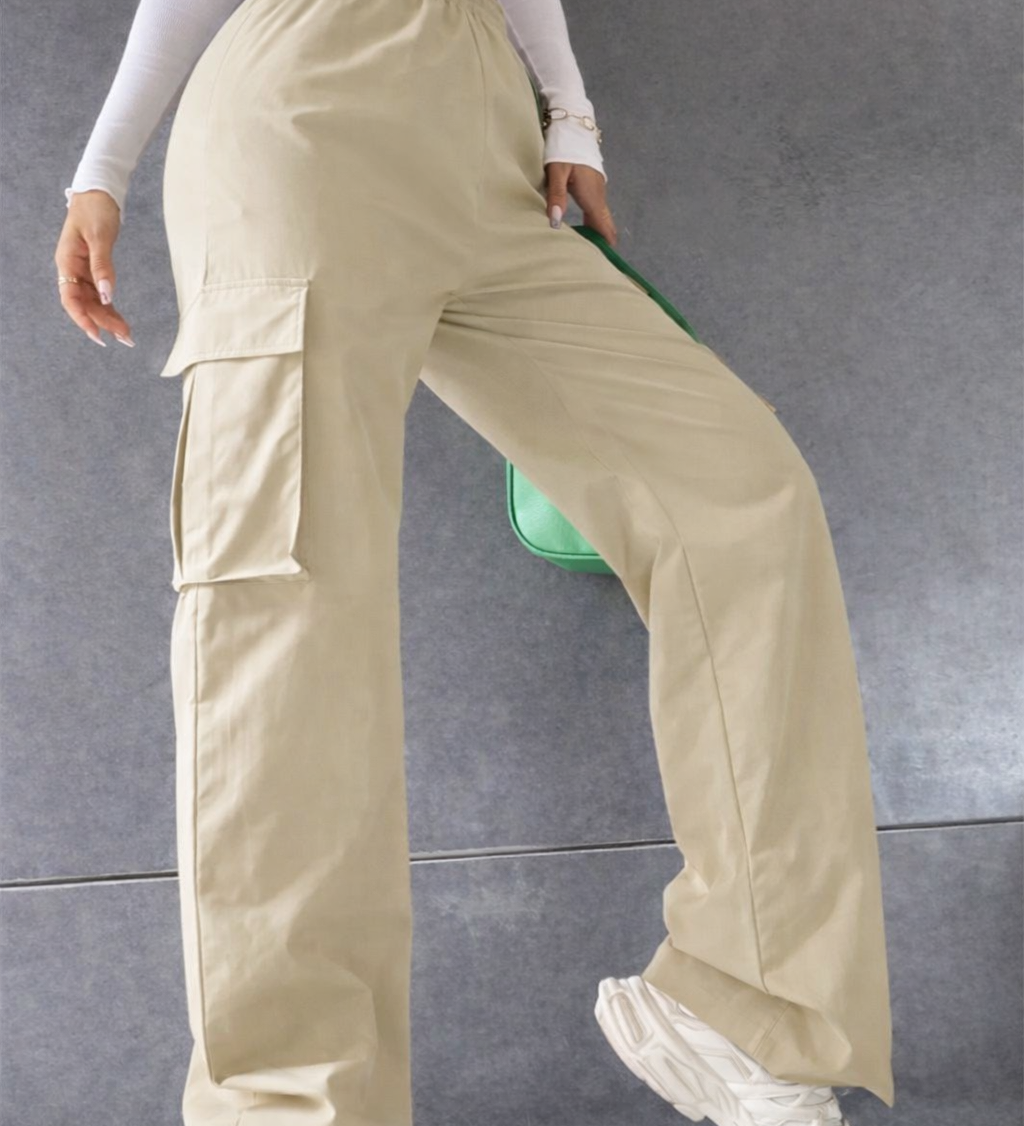 Retro Streetwear Women's Oversized Cargo Pants