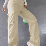 Retro Streetwear Women's Oversized Cargo Pants