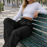 Retro Streetwear Women's Oversized Cargo Pants