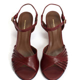 Hermine 50 Stiletto Glossy Red Heels
