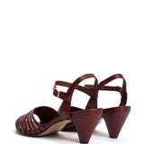 Hermine 50 Stiletto Glossy Red Heels