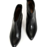 Hilly 50 Stiletto Black Soft Suede