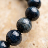 Bracelet "Ange Gardien" en Oeil de Faucon - larbredeschakras.com