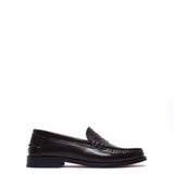 Dico Polished Bordeaux Penny Loafers