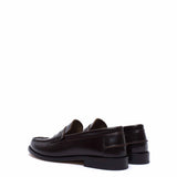 Dico Polished Bordeaux Penny Loafers