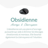 Bracelet "3 Protections" en Oeil de Tigre, Hématite & Obsidienne Noire - larbredeschakras.com
