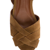Sanni 20 Cinnamon Nubuck Leather for Calves