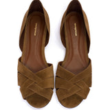 Sanni 20 Cinnamon Nubuck Leather for Calves