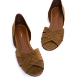Sanni 20 Cinnamon Nubuck Leather for Calves