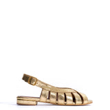 Sophie 20 Gold Metal Goat with Cracks