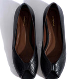 Tiffy Nubuck Soft Black Leather