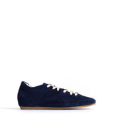 Blue Leather Sneakerina for Kids