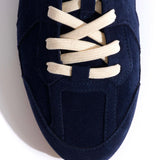 Blue Leather Sneakerina for Kids