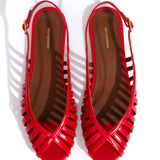 Carminho 10 Polished Scarlet Goat Leather Bags