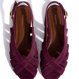 Sophie 20 Kalvų Suede Fig Purple