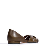 Sanni 20 Augalinis Minkštas Veršelis Miško Žalia" can be rewritten as "Sanni 20 Eco-Friendly Soft Faux Leather in Forest Green.