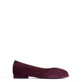 Tiffy Nubuck Fig Purple Slippers