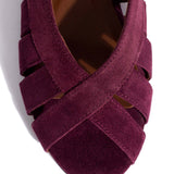 Sophie 20 Kalvų Suede Fig Purple