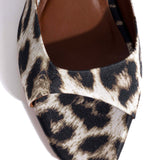 Mazy 55 Snow Leopard Satino Print