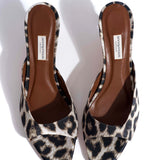 Mazy 55 Snow Leopard Satino Print