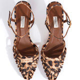 Keesha 55 Leopard Print Satino