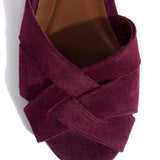 Sanni 20 Violet Nubuck Leather Boots