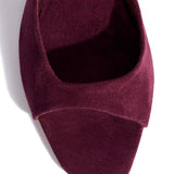 Mazy 55 Nubuck Fig in Violet